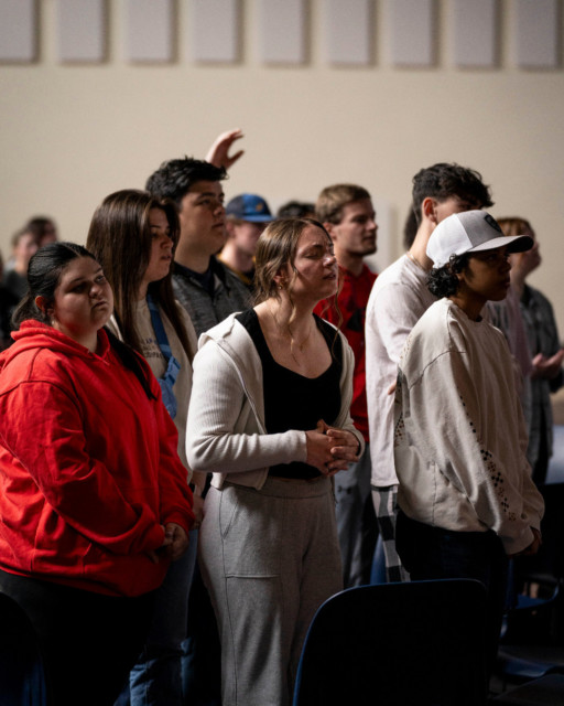 For this Good Friday, we look back to our recent Communion Chapel before Spring Break where our students and staff came together to worship, discuss Jesus' sacrifice for our sins, and share in the Lord's supper.

We feel blessed by Christ's love and grace as we honor and remember his sacrifice today.