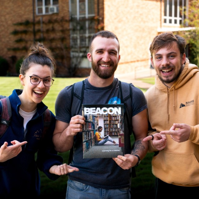 The Spring 2024 edition of our Beacon magazine is hot off the press! 🔥

This special issue, “Learning for a Lifetime”, features the University’s commitment to our academic mission. The stories celebrate the special ways that teaching, research, learning, and vocational exploration shape the lives of our students and subsequently our world. 

Feature stories include:
🌟 Busting 3 Myths of a Christian Liberal Arts Education (by Dr. Stephen Andes)
🌟 Undergraduate Research: An Anchor of Lifelong Learning (by Dr. Reed Mueller)
🌟 Bushnell’s Thriving Culture for Women in Stem (by Meredith Goehring)
🌟 More Than A Job Board: The Purposeful Graduate Model of Career Development (by Whitney Shoun)

You can read the digital version of the Beacon at bushnell.edu/3d-flip-book/the-beacon-spring-2024/ and keep an eye out for your copy in the mail!
If you are expecting a copy, but do not receive one, reach out to our Alumni Relations office to verify your current address!
#WeAreBushnell #BeaconsForLife