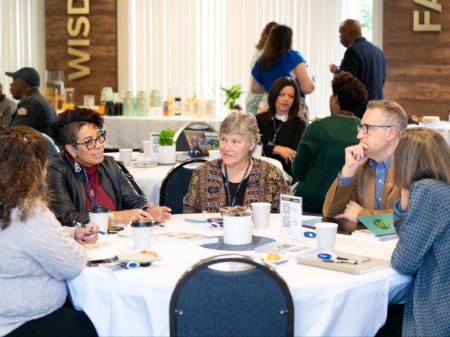 Last week, we had the honor of welcoming numerous college and university leaders to our Bushnell University campus as we hosted the 2025 NetVUE Regional Gathering, "The Purposeful University."
Over the course of three days, faculty, staff, and thought leaders from across the country gathered to explore the themes of purpose, vocation, and calling in higher education. The impactful event sparked meaningful conversations about how colleges and universities can live out their callings for the good of their communities.
We are grateful to all who joined us, and to the Council of Independent Colleges for making this event possible and allowing us to be a part in shaping this vital dialogue on the future of higher education.