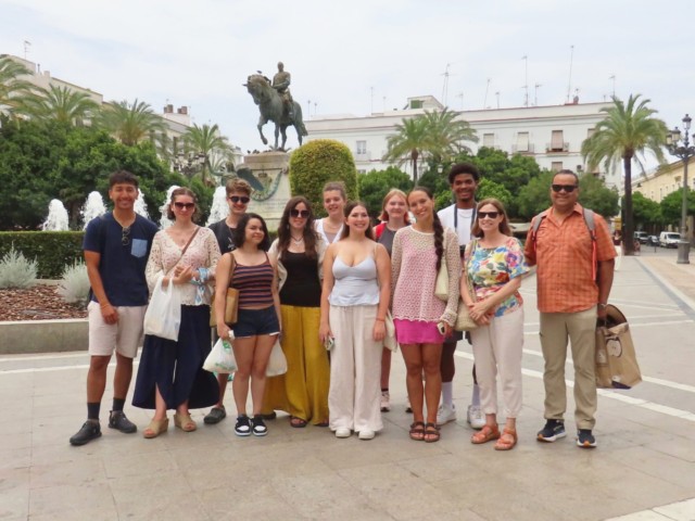 Catch a glimpse of our Study Abroad Class of 2026's unforgettable time in Cádiz, Spain! 🇪🇸

During their three-week stay, students explored beautiful towns like Sevilla, Tarifa, and Vejer while immersing themselves in Spanish culture. Along the way, they visited iconic landmarks like the Sevilla Cathedral, explored ancient Roman ruins, stood where the Mediterranean Sea and Atlantic Ocean meet, and even caught some waves while surfing! 

What an incredible experience for our Beacons!