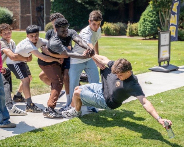 Bushnell University Fall Camp officially starts now! 🎉
Today, we welcomed the first of our NEW and RETURNING student-athletes to campus with team check-ins and team-building activities to get them connected at Bushnell.

Let's go, Beacons! #BushnellBeacons #BushnellBound