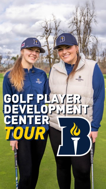 Step inside the new home for Bushnell Golf! ⛳✨
 
Join Morgan and Jada as they take you on a behind-the-scenes tour of the Bushnell Golf Player Development Center, featuring a variety of indoor and outdoor amenities, including a simulation golf range and a 135,000 square-foot practice area.
 
Opened in summer 2025, the Player Development Center at Pine Ridge Golf Club in Springfield is one of the nation’s premier collegiate golf training facilities and is believed to be the first of its kind in the NAIA.
 
We’re incredibly grateful to Pine Ridge and everyone who contributed to this project for providing our Beacons golf student-athletes with a welcoming, cutting-edge home to elevate their game and grow as a team.
 
Watch the full length video on our Bushnell University YouTube!