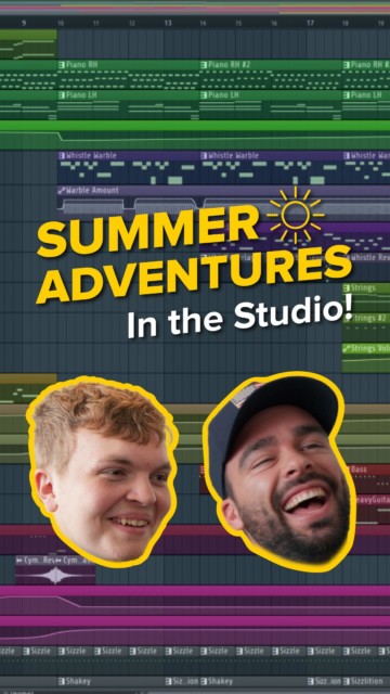 ☀️ Summer Adventures continue with Isaac and Nick as they team up to create a brand-new beat! 🎧🎶

Combining their creativity and shared love of music, the two collaborated in Isaac’s home studio to produce an original track, and even wrote lyrics to go with it. Tune in to hear what they came up with and check out the full video on YouTube!