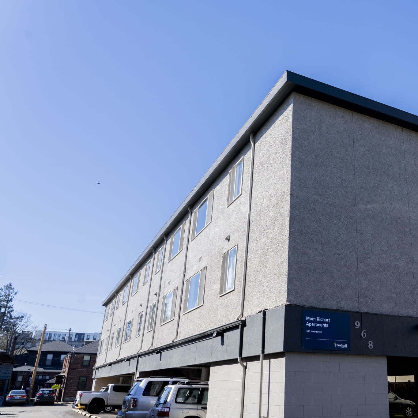 photo of building on a sunny day