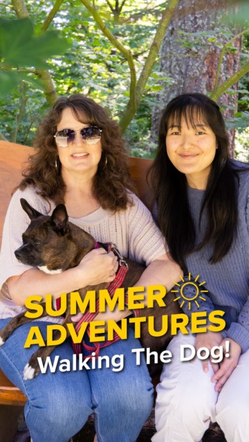 We love ☀️ Summer Adventures! ☀️ Get to know Dr. Erin Mueller, Program Director & Professor of Psychology, as she gets some sunshine with her daughter Abigail and their dog Ava! 🐾
 
From sunny walks to quality family time, summer is all about making memories and enjoying the simple moments.