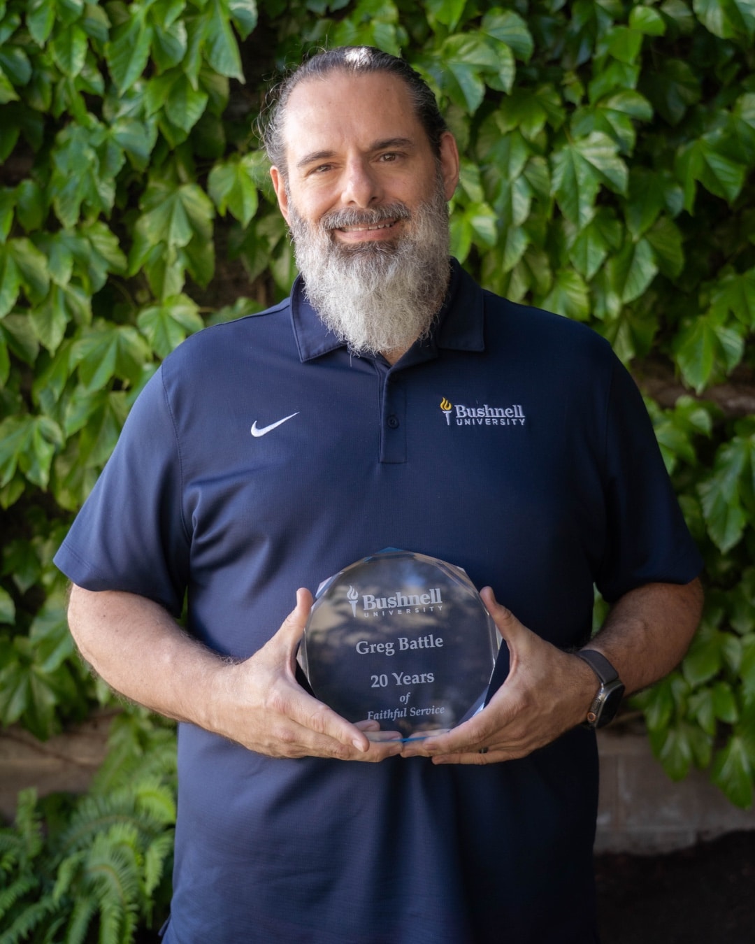 Thank you to Greg Battle for Twenty Years of Faithful Service at Bushnell University!

🔹  Greg Battle - Senior Accountant

Greg Battle has faithfully served Bushnell with steadiness, humility, and a servant’s heart. Known as a quiet force behind the scenes, he brings wisdom, consistency, and good humor to the vital work of accounting and financial operations. Greg approaches every task, big or small, with grace and excellence. He is the kind of colleague everyone is grateful to have.

Thank you for all of your hard work at Bushnell, Greg!