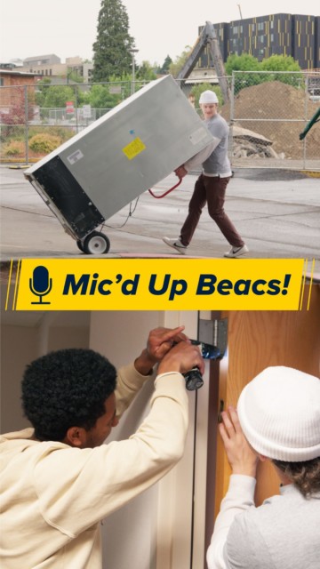 There’s been a lot of movement on campus this summer, and for this edition of Mic’d Up Beacs! 🗣️🎙️, we’re giving a shoutout to the Maintenance Team that keeps us running smoothly.
Get a glimpse of our Maintenance Team student workers as they prepare the Academic Center and Health & Science Center for the new school year. Plus, @cadenhoerauf shows off some cooking skills during a team break!